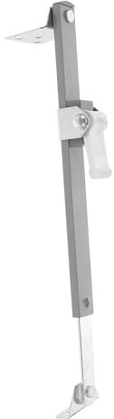 KONTONTY Anclaje Antivuelco Bisagras Restrictor De Ventana Ajustable Estancias De Ventana Abatible Herrajes Para Ventanas Limitador De Ventana Acero Galvanizado Plata