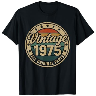 Vintage 1975 Limited Edition 50th Birthday Palms Retro T-Shirt