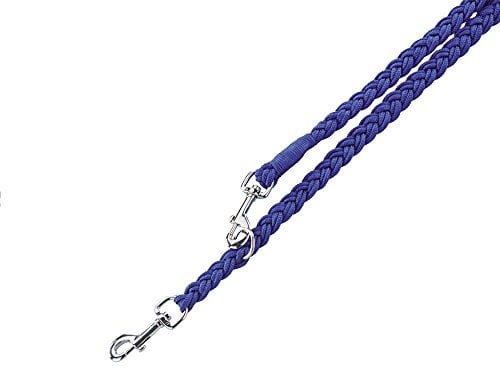 Nobby Führleine geflochten, blau L: 200 cm, B: 16 mm, 1 Stück