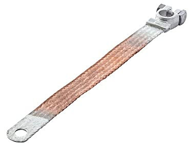 HELLA 8KX 091 392-001 Masseband - 12/24V - 80A - Batteriepol-Ø: 15.9mm - Länge: 250mm - Querschnitt [mm²]: 21mm²
