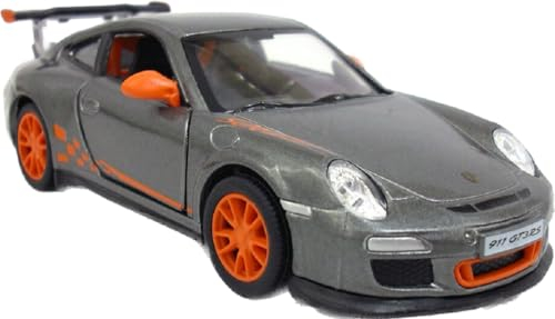 KiNSMART Porsche 911 GT3 RS 1:36 Maßstab 5 Die Cast Model Spielzeug Sportwagen - Grau