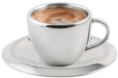 Weis Espressotasse, Edelstahl, Silber, 1 Stück (1er Pack)