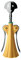 Alessi Anna G. Cavatappi, Giallo, 7 cm