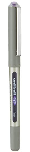 Uni-ball eye fine UB-157 rollerball pen PURPLE VIOLET liquid ink colour x 1 single pen