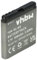 vhbw Akku kompatibel mit Nokia 6700 Classic Handy Smartphone Telefon (950 mAh, 3,7 V, Li-Ion) - Ersatz für BL-6Q