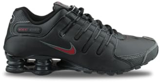 Nike Men's Shox NZ Running Shoe Black/Vrsty Red/White/Anthrct - 12 D(M) US