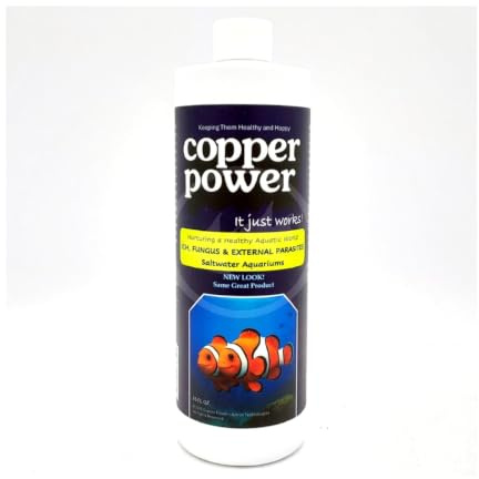 Copper Power (Endich) ACP0016B Blue Treatment for Marine Fish, 16-Ounce