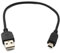 System-S Mini USB Kabel Adapter Datenkabel und Ladekabel 20cm