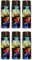 Deco Color 6er Sparpack DC Lackspray glänzend 400ml nach RAL freie Farbauswahl (6 Dosen in schokobraun glanz RAL 8017)