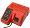 JANRI Replacement M12-18C 12V-18V Fast Charger compatible with Milwaukee M12 12V Red Lithium-Ion M12B2 M12B6 M12B4 M12B3 M18 M18B5 M18B4 M18HB8 M18B2 BATTERY (UK plug)