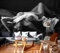3D Foto Fototapete Nackte Sexy Frau Fototapete Schlafzimmer Bar Tv Hintergrund Wandverkleidung Tapete Wandbilder Schwarzweiß 3D Tapete 200 * 140Cm