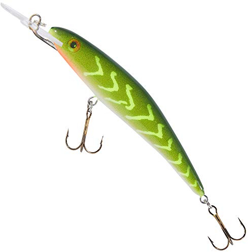 Balzer Matze Koch Wobbler UV Booster 9cm 9g Zanderwobbler, Farbe:Pike
