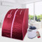 Saunas à domicile, familialsauna, sauna-spa portable pour une personne, Sauna à vapeur, 6 variantes de couleurs, env. 76 * 88 * 99 cm (Rouge)