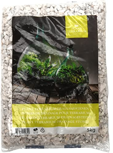 Drainagesteine für pflanzliche Erde, weiß, 5 kg