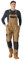 Dickies, Herren, Everyday B&B-Overall, KHAKI/SCHWARZ, XXL
