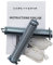 Kit molla per porta lavastoviglie 00754866 (acciaio inossidabile) di ricambio 00623540 00627230 00659339 00751392 627230 659339 751392 compatibile con lavastoviglie Bosch
