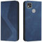 Mo-Somnus Funda para Xiaomi Redmi 9C, Funda Carcasa de Cuero para Xiaomi Redmi 9C, Premium Cuero Billetera Flip Protectora Carcasa Magnético con Cáscara de TPU, Ranura para Tarjeta (Azul)