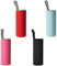 Generic 4Pcs Neoprene Water Bottle Holder, 550 ml, Black, Blue, Rose Red, Adult, Sporty, Outdoor, Hiking, Reusable, Round, 7.5 cm x 18 cm, Machine Wash, 4 Count