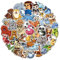POPNWOW Süße Tiere Aufkleber 50 Stück Set, Wasserdicht Vinyl Cute Animal Stickers für Reisekoffer Gepäck Laptop Wasserflasche Pad Handy Fahrrad Skateboard Helme Gitarre