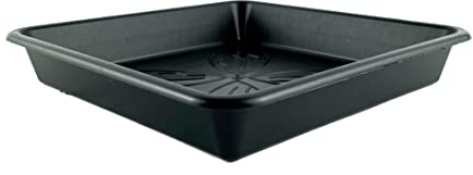 IVORYS-GARDEN 50 x Untersetzer 25,1 x 25,1 cm mit Blumenmuster Quadratisch Pflanzen Garten Muster