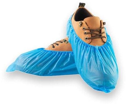 SIYUPU 10 Pack Boot Covers, Shoes Covers Overshoes Extra Thick Waterproof Overshoes Shoe Protector Slip Overshoes, Indoor Outdoor Heavy Duty