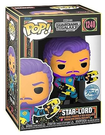 Funko POP! Blacklight Star-Lord Marvel Guardians of The Galaxy Vol. 3 Exclusive