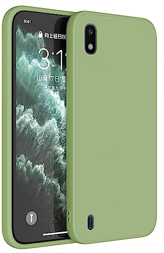 Topme Handyhülle Hülle Fur Samsung Galaxy A10 (6.2 Inches) Case Schutzhülle, Hautschutz Aus TPU Silikonhülle - Matcha-Grün