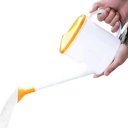 Arrosoir pour plantes d'intérieur,petit arrosoir moderne de 1,5 L avec bec long et facile à verser avec pommeau de douche amovible Petit arrosoir pour plantes d'intérieur et d'extérieur Jardin Fleur