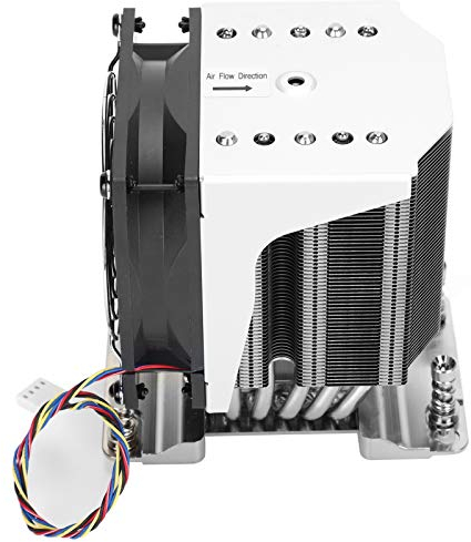 Bewinner SNK-P0064AP4 Dissipatore CPU, 119mm Raffreddatore d'Aria CPU 4 Pin 5 Heatpipes Radiatore Ventola di Raffreddamento 3800 RPM, Forniture Computer per EPYC 7000 Socket SP3