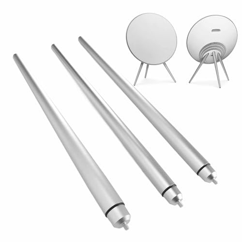 3 Stück Ersatz-Metallbeine für Bang Olufsen Beoplay A9 1. 2. 3. 4. Generation, Kabellose Lautsprecher, Austauschbare Beine, 21,6 Zoll