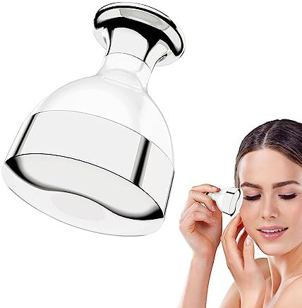 Qumiuu Martillo para Hielo Facial, Martillo para Hielo para Rostro - Facial con Martillo de Hielo - Rodillo Facial iluminador con Forma de Martillo de Hielo pequeño para compresa fría y Helada para