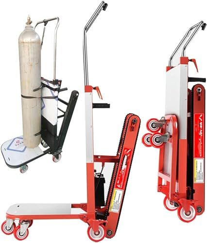 Elektrischer Treppensteiger – Sackkarre, 550 W Hochleistungs-Treppenwagen, Nutzungsdauer: 5–10 Stunden, Ladekapazität 300 kg, leiser Motor, 48 V 42 Ah Lithiumbatterie, für Famili-1pc