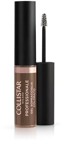 Collistar Gel Sopracciglia Colorato, Infoltente, Fissante e Rinforzante con Mini-Applicatore di Precisione, Effetto Laminazione Sopracciglia Perfette, n. 3 Bruno, 6 ml