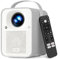 ETOE Portable Projector - Native 1080P, 500 ANSI Lumens, Android TV 14.0, Netflix & Disney+ Certified, Dolby Audio, Auto Focus & Keystone Correction,2 * 5W speaker, Quiet Operation