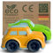 BIOPLAY® Spielauto 2-er Set Style Mini&Porsche | Bio Kunststoff | Nachhaltiges Spielzeug ab 1 Jahr für Jungen und Mädchen | Indoor und Outdoor | Auto Spielzeug 1 Jahr