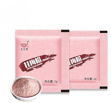 Sweet plum powder, seasoning,Barbecue seasoning,Dipping sauce,Condiments, sweet potato and prune powder, French fries dip, brewed tea, fruit dip (100packs)