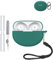 Silicone Protective Case for OnePlus Nord Buds 3 Pro Earbuds - Durable and Eco-Friendly Bluetooth Earphone Cover with Precise Holes and Charging Compatibility - Shock-proof, Comfortable Touch,Green