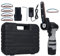 Smerigliatrice a nastro a batteria da 16,8 V, con 10 nastri, con 2 batterie da 1500 mAh,Adatto per metallo e legno
