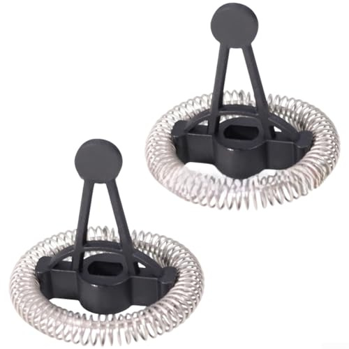 Elektrische Milchaufschäumer Ersatzteile, 2 Pack Belüfter Zubehör Kompatibel mit MMF-809 Kaffeemaschine, Lebensmittelqualität Kunststoff und Metall Schaummacher Komponenten für leises geräuscharmes