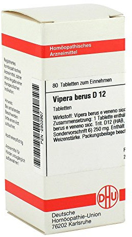 VIPERA BERUS D 12 Tabletten 80 St