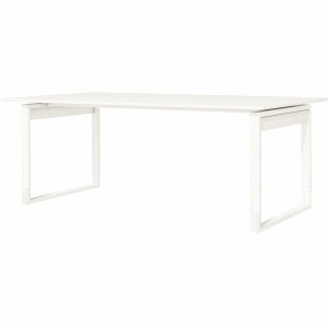 Kerkmann Schreibtisch Fresh BxT 200x100cm höhenverstellbar weiß