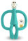 Matchstick Monkey, Original Teether & Gel Applicator, Antimicrobial Silicone Teething Toys for Baby, Easy to Grip, BPA Free, 3 Months Old+, 10.5 cm, Green Monkey