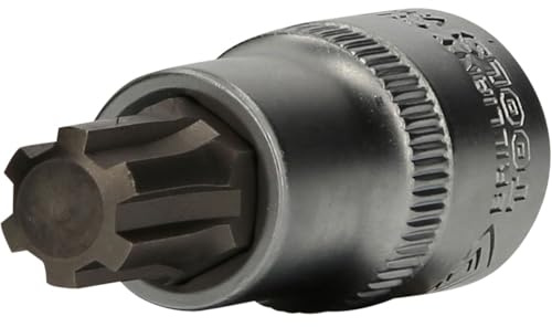 BRILLIANT TOOLS BT022726 1/2 Inch Bit Screwdriver, RIBE, 55 mm, M1 2 [Powered by KS Tools]