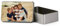 Personalised with your own Text/Image/Any Name themed Funny Round & Rectangular shaped portable metal tin storage box (Rectangular Shape)