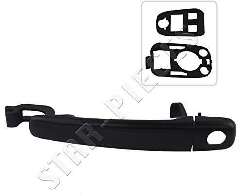 STARKIT PERFORMANCE Poignée de porte compatible pour Citroen C2, C3, C3 Pluriel et Peugeot 307 (2001-2010) poignée extérieure | avant gauche (côté conducteur)