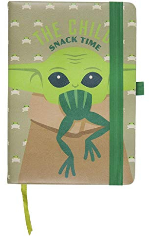 CERDÁ LIFE'S LITTLE MOMENTS Cuaderno A5 Baby Yoda The Child-Licencia Oficial Star Wars, Niños, Multicolor, Estándar