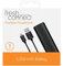 Fresh Connect 3350mAh Portable Power Bank, Portable Charger, Universal Charger compatible with mobiles incl. iPhone, Samsung S24 Ultra, S23 Ultra, Sony, Oppo, Nokia, LG, Google Pixel (Black)