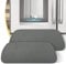 Refrigerator Drip Tray 2 Pack: Refrigerator Drip Catcher for Fridge Water Dispenser, Super Absorbent Diatomite Fridge Water Drip Tray for Whirlpool, Ge, Samsung Fridge Accessories (Gray, Rectangular)