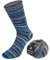 ABOUT BERLIN Yak Nature 671 - Grüngrau/Beige/Dunkelbraun/Kornblumenblau