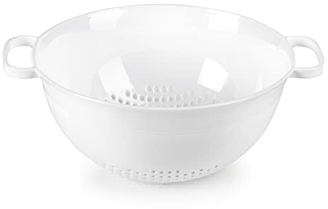 TIENDA EURASIA - Colador de cocina, Escurridor de Pasta, Verdura, Colador de Plastico de Tamaño 18 cm de Diametro, Escurre Pasta